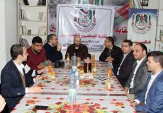 فضائية النجاح ونقابة الصحفيين تبحثان سبل التعاون