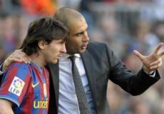 ليونيل ميسي مع غوارديولا