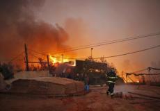 حرائق في اسرائيل