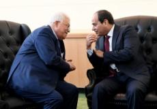 الرئيس عباس ونظيرة المصري