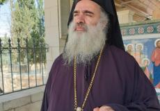 سيادة المطران عطا الله حنا رئيس اساقفة سبسطية للروم الارثوذكس