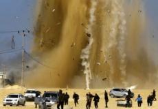 قصف اسرائيلي على غزة