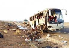انقلاب حافلة -ارشيف-