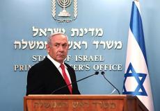 بنيامين نتنياهو رئيس الحكومة الإٍسرائيلية