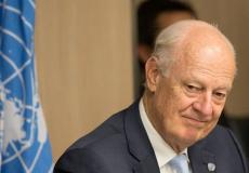 ستافان دي ميستور المبعوث الأممي الخاص إلى سوريا