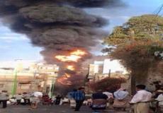 قصف في صنعاء
