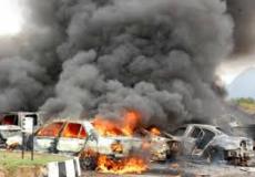 انفجار سيارة -ارشيفية-