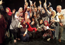 طلاب الأونروا يفوزون بمسابقة “Hands Up” للمسرح الدرامي