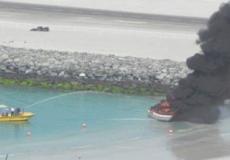 احتراق زورق