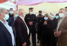 مشاركة اللواء توفيق أبو نعيم في المرحلة الثانية من مسابقة توظيف إناث لدى داخلية غزة