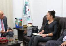 الرجوب ونائب البعثة الرومانية