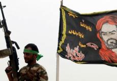 احد مسلحي "الحشد الشعبي" في الانبار