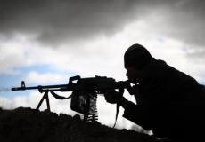 مسلح تابع لأحد فصائل المعارضة السورية - أرشيفية