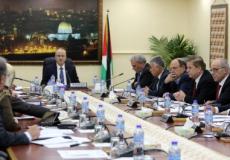 خلال اجتماع مجلس الوزراء اليوم