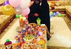 عائلة سعودية تقيم حفلاً لوداع خادمتها الإثيوبية
