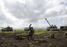 تدريبات سابقة للجيش الإسرائيلي في الجولان السوري المحتل