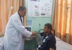 الصحة تشرع بحملة قياس الضغط لمترددي عيادات الرعاية الاولية في رفح فوق الاربعين