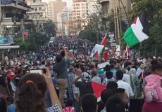 مسيرات حاشدة في لبنان للاجئين الفلسطينيين -أرشيفية-