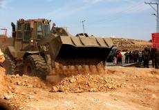 جرافات الاحتلال الإسرائيلي