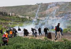 الاحتلال يقمع مسيرة في الضفة  - أرشيفية