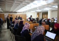 برنامج غزة يعقد امتحان القبول باللغة الانجليزية للمتقدمين للدراسة في برنامج الدبلوم العالي