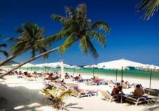 التعرض لأشعة الشمس على الشواطئ