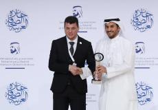 تكريم المصور الصحفي ابراهيم أبو مصطفى