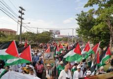 احتفال تضامنا مع الشعب الفلسطيني بجنيف