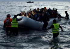 سفينة تقل مهاجرين من تركيا إلى اليونان - أرشيف.