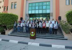 وقفة تضامنية مع الطالب الكسواني 