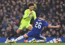 لقطة من المباراة