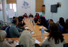 جانب من لقاء شبكة المنظمات الأهلية ببيت الصحافة