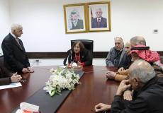 كيلة تجتمع بوفد من الخليل لبحث بناء مستشفى لعلاج الأورام