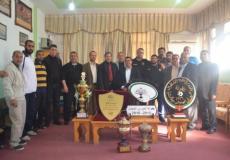 الوفد في ضيافة البطل خدمات رفح