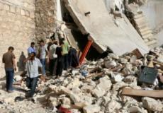 آثار الدمار واضحة في مختلف أنحاء المدينة