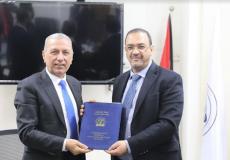 هيئة مكافحة الفساد توقع مذكرة تعاون مع المركز الفلسطيني للدراسات