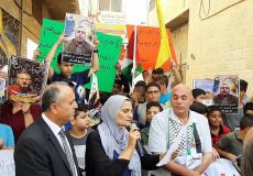 وقفة تضامنية مع الأسرى