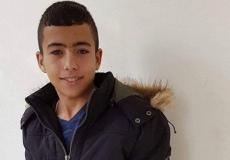  الطفل المعتقل زيد أحمد بعجاوي