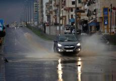 الأمطار بغزة