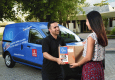 خدمة توصيل بضائع _ ارشيفية