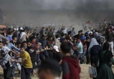 أحداث مليونية العودة على حدود قطاع غزة