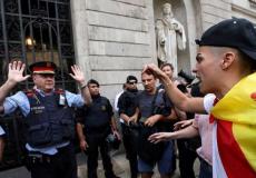 مظاهرات في برشلونة - ارشيفية -