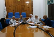 لجنة الداخلية بالتشريعي تعقد اجتماعاً دورياً لمناقشة العديد من التقارير الرقابية