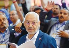 راشد الغنوشي" زعيم حركة النهضة التونسية"