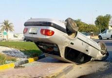 انقلاب سيارة_تعبيرية_