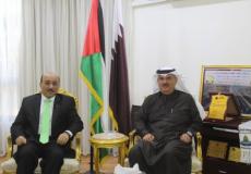 العمادي يبجث مع الحساينة