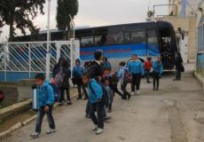 طلبة مدرسة قرية الأطفال