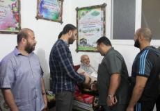 اللواء أبو نعيم يستقبل جموع المهنئين بسلامته