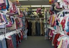 محل لبيع الملابس في غزة