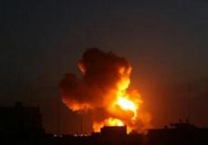 غارات جوية على مواقع للقوات الإيرانية بسورية 